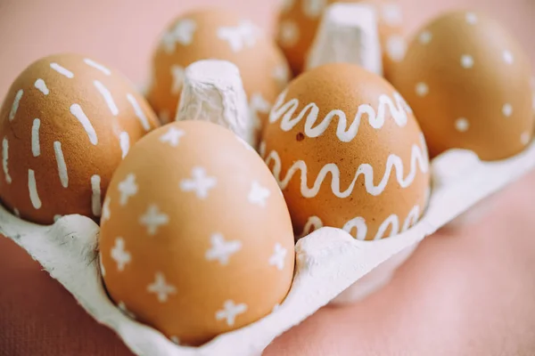 Modern easter eggs — Stock Photo, Image