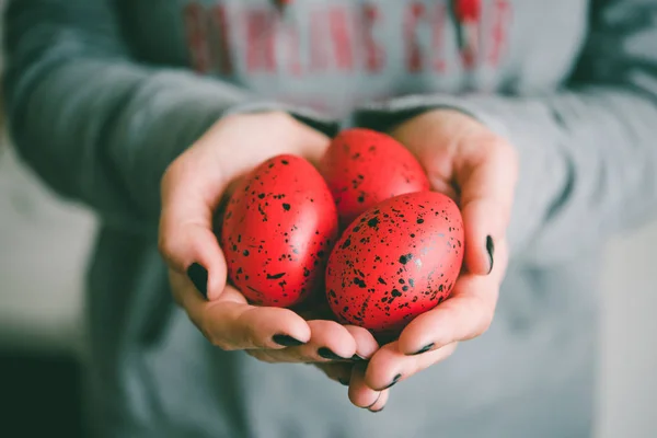 Oeufs de Pâques modernes — Photo