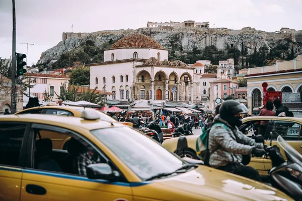 Atina ve Yunanistan 'a Bakış — Stok fotoğraf