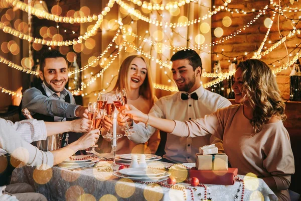 Christmas party celebration — Stock Photo, Image