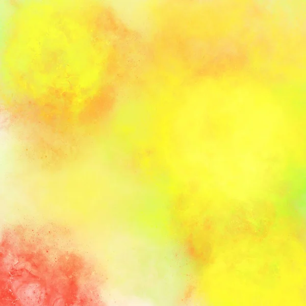 Жовті Червоні Помаранчеві Плями Акварельної Фарби Градієнтом Абстрактний Фон Шпалер — стокове фото