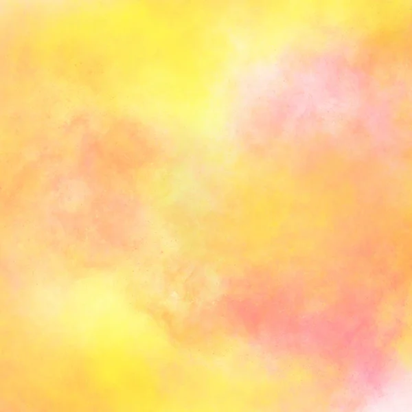 Жовті Які Рожеві Плями Акварельної Фарби Градієнтом Абстрактний Фон Шпалер — стокове фото