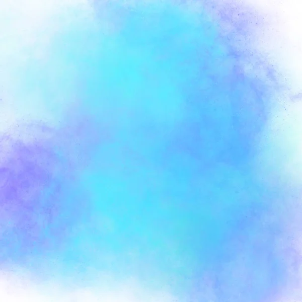 Macchia Blu Vernice Acquerello Con Gradiente Astratto Sfondo Sfondo Carta — Foto Stock