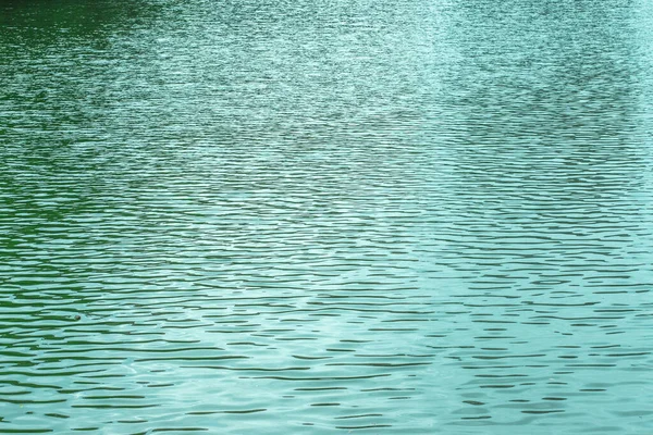 Textura Azul Superfície Rio Lago Lagoa Água Pequenas Ondas Superfície — Fotografia de Stock