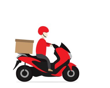 Yemek dağıtım servisi. Paket ekspresi. Teslimat uygulaması telefonu. Teknoloji ve lojistik. Müşterilere aktarıldı