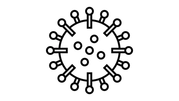  Virüs ikon vektör tasarımı. Coronavirüs simgesi