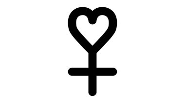 Feminizm vektör elementleri. Feminizm bayrak tasarımı