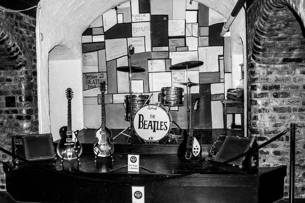 Legendary stage where The Beatles were playing Stock Image