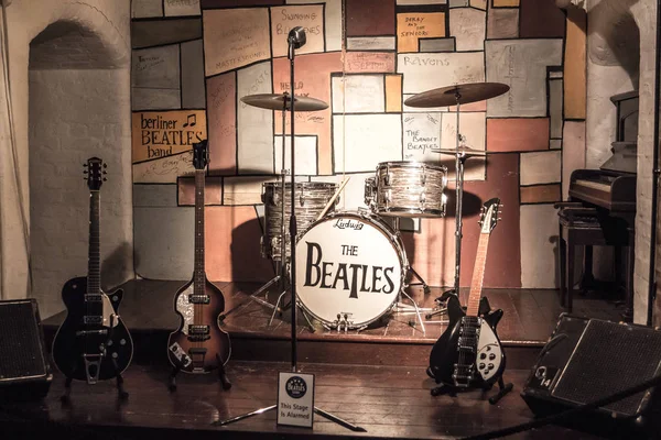 Legendarische fase waar The Beatles speelden Stockafbeelding