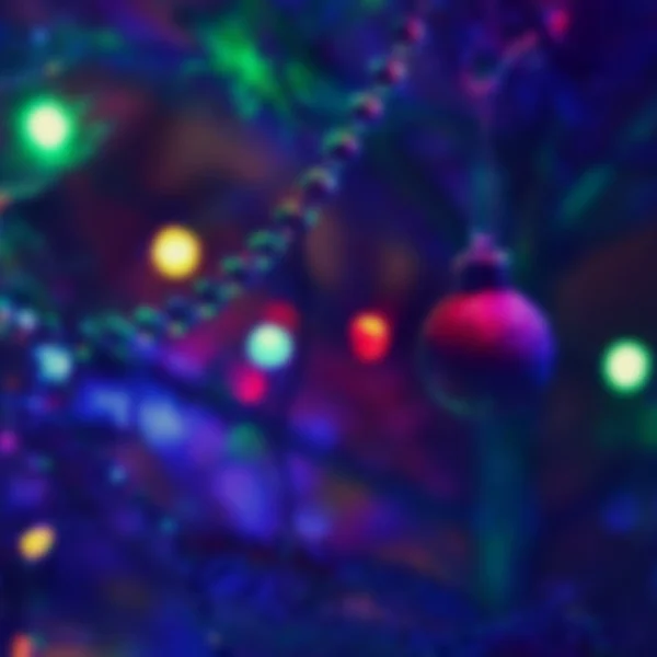 Suddig Xmas Bakgrund Jul Textur Och Bakgrund Från Färg Lights — Stockfoto