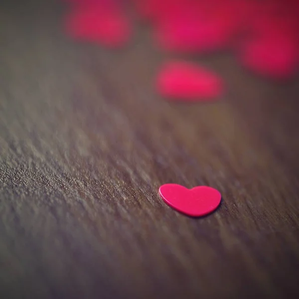 Il concetto del giorno di S. Valentino. Bellissimo sfondo colorato astratto con cuori . — Foto Stock