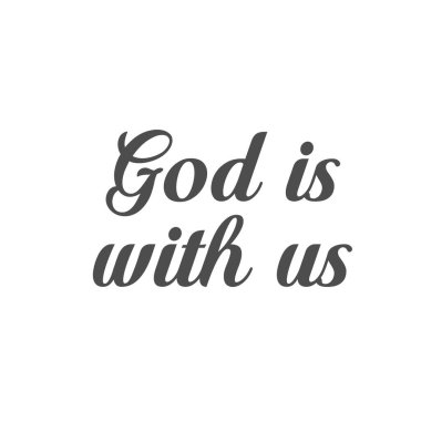 Hristiyan Alıntısı, Baskı için tipografi veya poster, kart, broşür veya tişört olarak kullanım