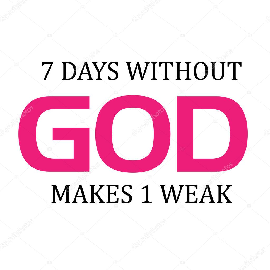 Christian Quote, Biblical Phrase, Motivational quote of life