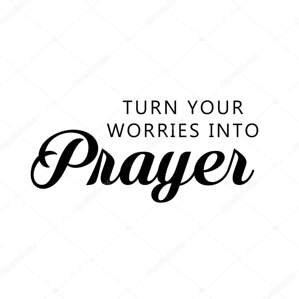 Christian Quote, Typography for print or use as poster, card, flyer or T Shirt