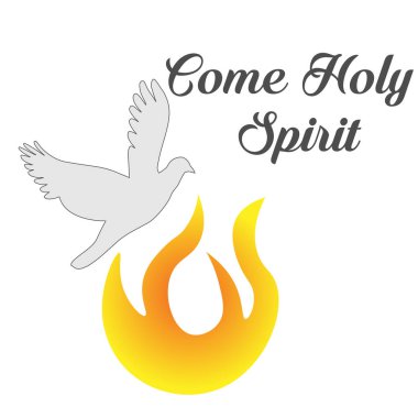 Yazdırma için Pentecost Özel Tasarımı 
