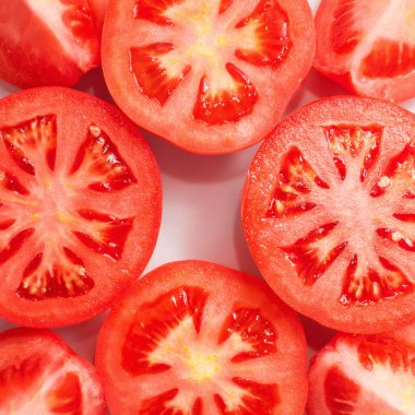 kırmızı, taze, sulu domates, izole