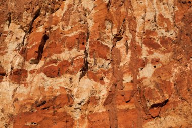 kırmızı kil çöl kabuklu dokusu
