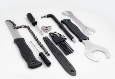 İzole edilmiş beyaz arkaplan üzerindeki bisiklet aracı