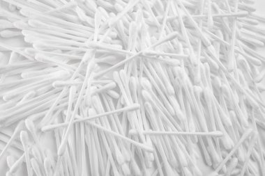 beyaz kulak çubuklarının dokusu