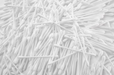 beyaz kulak çubuklarının dokusu