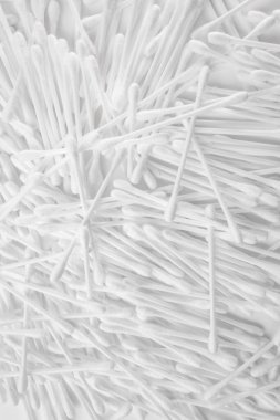 beyaz kulak çubuklarının dokusu