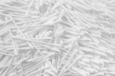 beyaz kulak çubuklarının dokusu