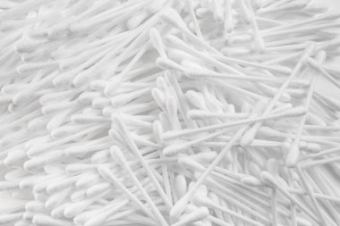 beyaz kulak çubuklarının dokusu