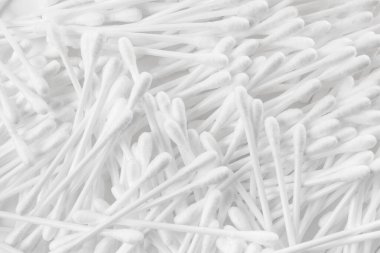 beyaz kulak çubuklarının dokusu