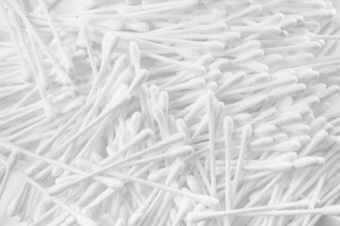 beyaz kulak çubuklarının dokusu