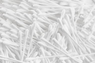 beyaz kulak çubuklarının dokusu