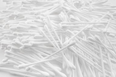 beyaz kulak çubuklarının dokusu