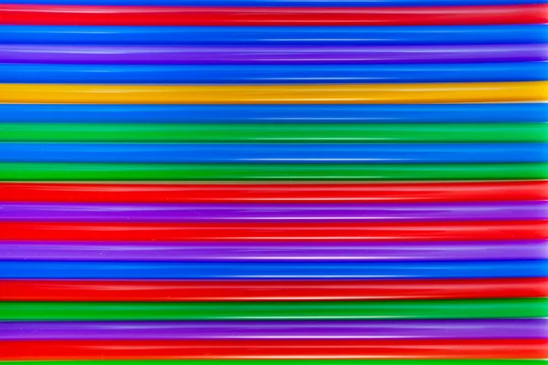 Textura Tubos Coquetel Multicoloridos — Fotografia de Stock