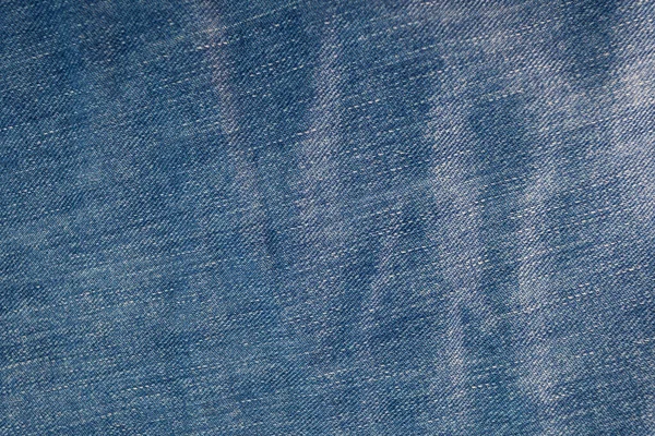 Schäbige Traditionelle Blue Denim Jeans Textur — Stockfoto