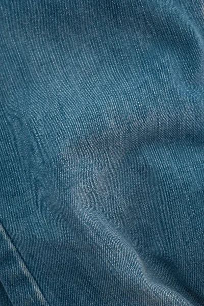 Тремтяча Традиційна Синя Джинсова Текстура — стокове фото