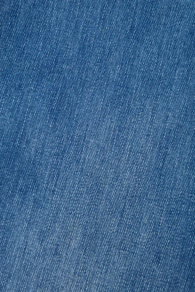 Tekstur Tradisional Jeans Denim Biru Lusuh — Stok Foto