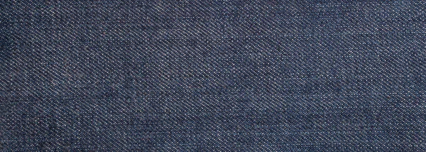 Panorama Shabby Tradycyjne Dżinsy Niebieski Tekstury — Zdjęcie stockowe