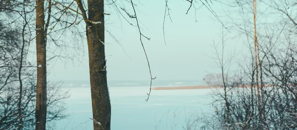 On The Frozen Lake — Stock Photo, Image