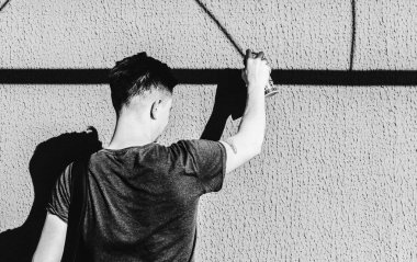 Adam yazma A Graffiti