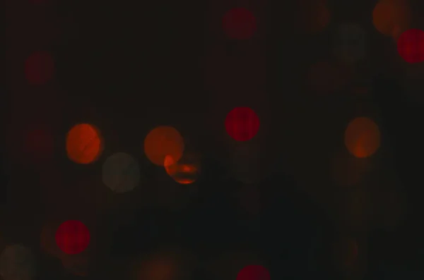 Fond bokeh rouge — Photo