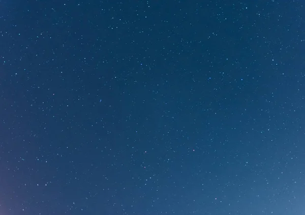 Céu estrelado noite — Fotografia de Stock