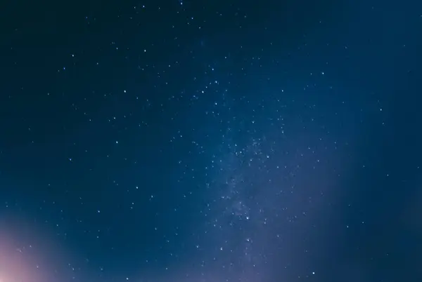 Cielo nocturno estrellado — Foto de Stock