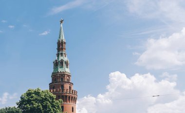 Moskova'daki Kremlin Kulesi