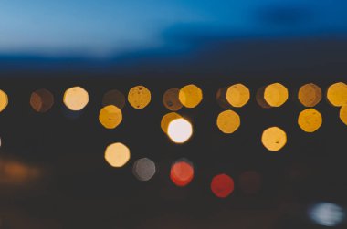 Bulanık Gece Işıkları