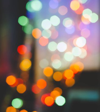 Bulanık Noel Bokeh arka plan