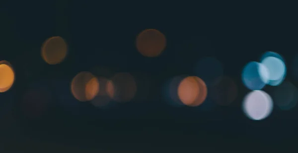 Nuit brouillée Bokeh — Photo