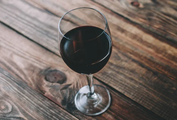 ガラスの赤ワイン — ストック写真