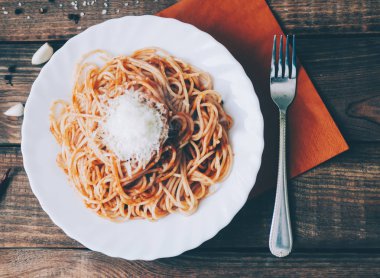 domates soslu makarna