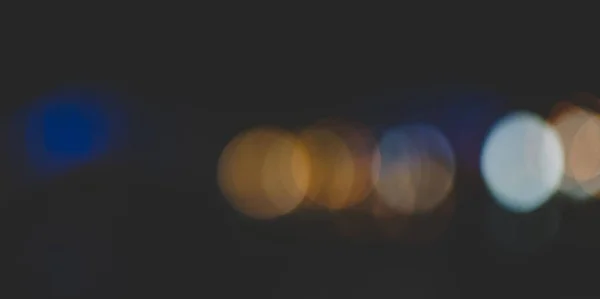 Luces nocturnas borrosas — Foto de Stock