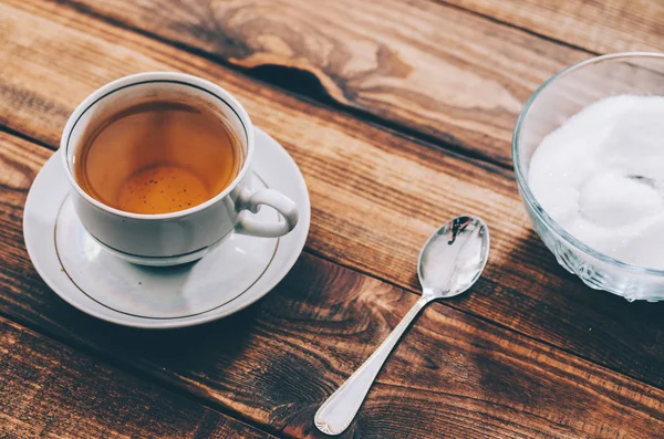 Чай из фарфора — стоковое фото