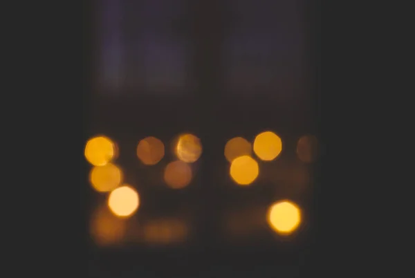 Blurred Night Lights — Stock Photo, Image
